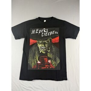 Spectra brand black ss t-shirt, Jeepers creepers, men's small tee